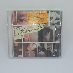 Portable CD Player Case with The Replacements 'The Best Of' CD - Clear/Black